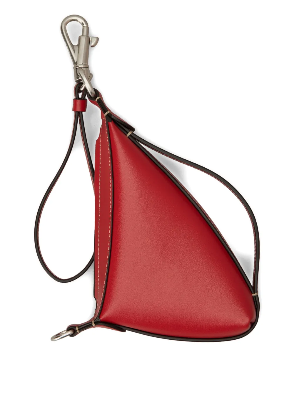 Tod's Leren triangelvormige portemonnee - Rood
