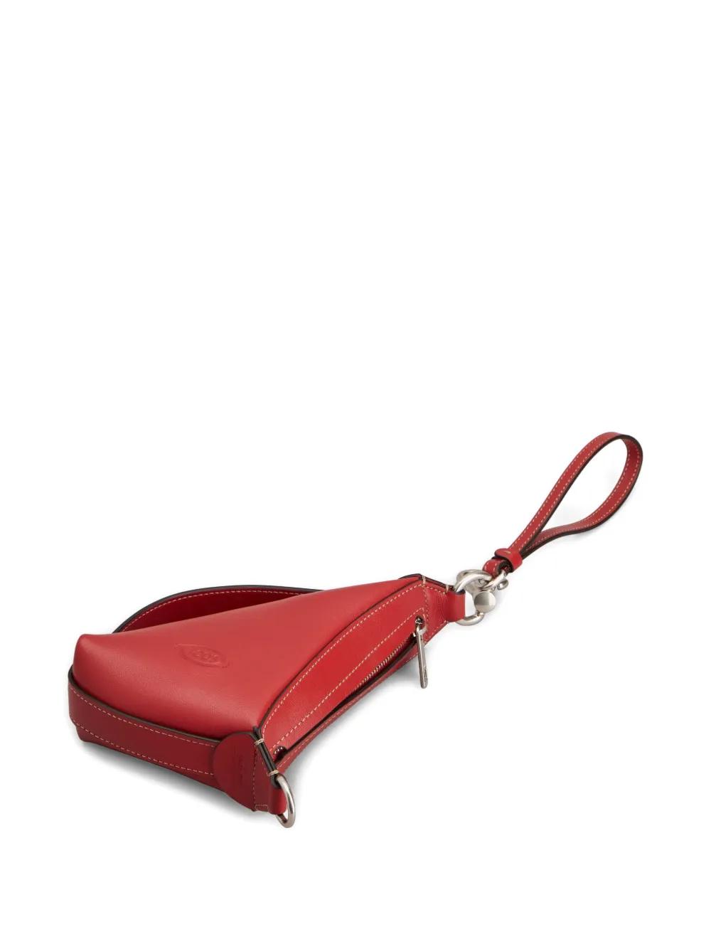 Tod's Dreieckiges Portemonnaie In Red