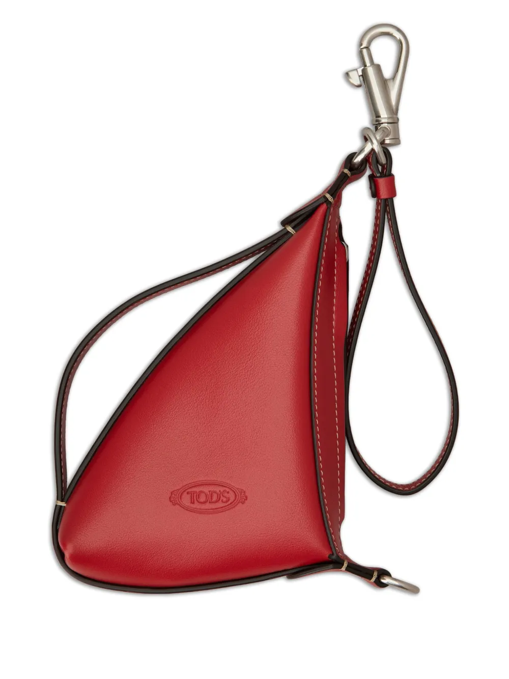 Tod's cartera con diseño triangular | rojo | Image 1
