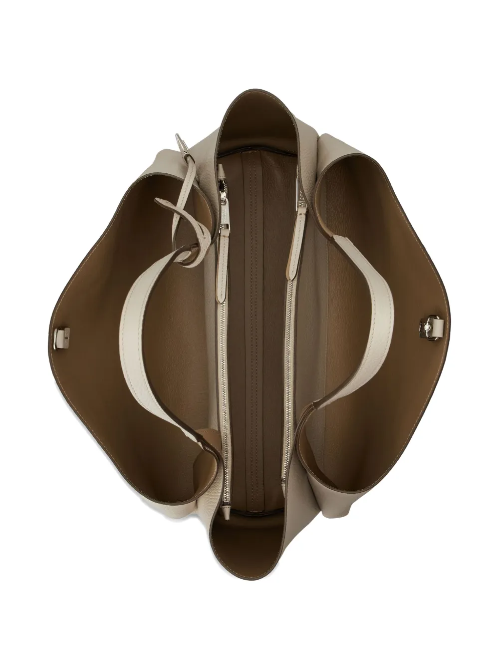 Tod's Shopper met structuur Wit
