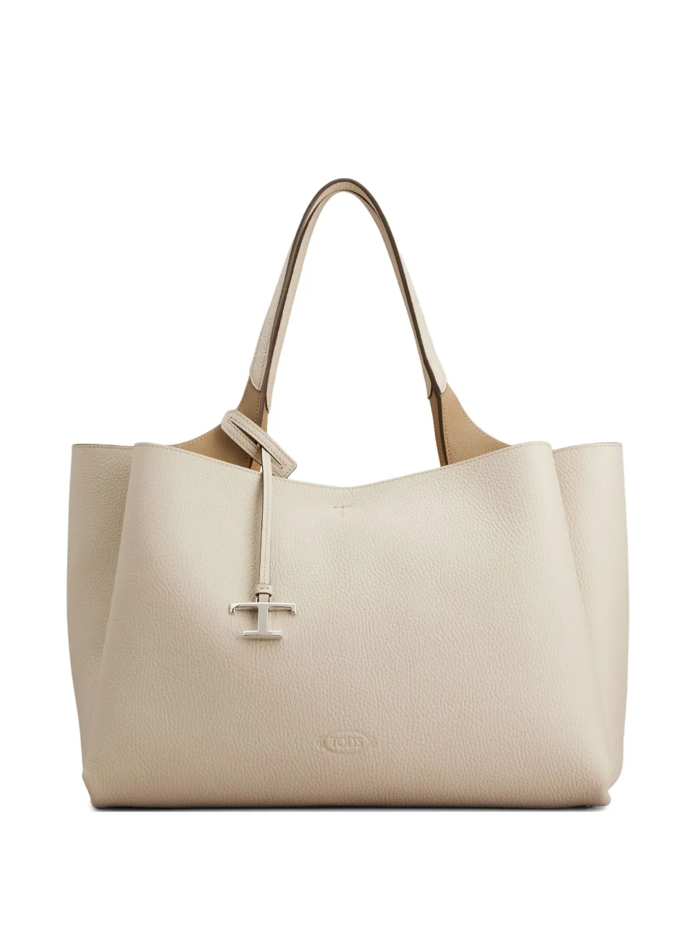 Tod's sac cabas à design structuré | blanc | Image 1