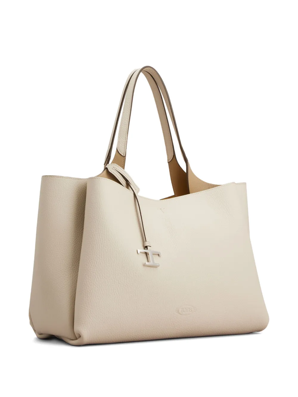 Tod's Shopper met structuur - Wit