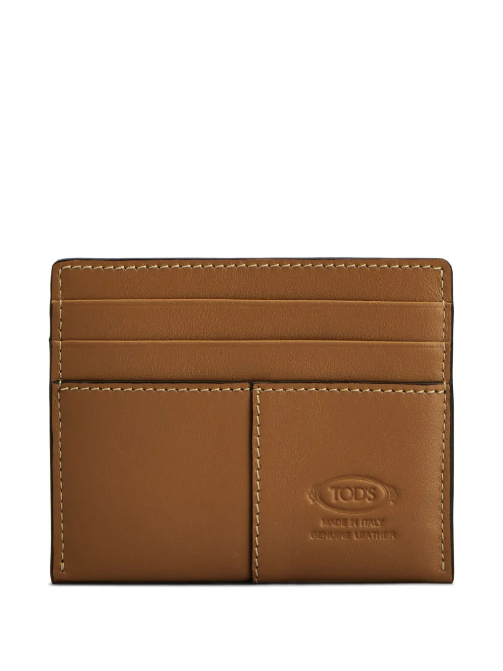 Tod's Credit leren pasjeshouder Bruin