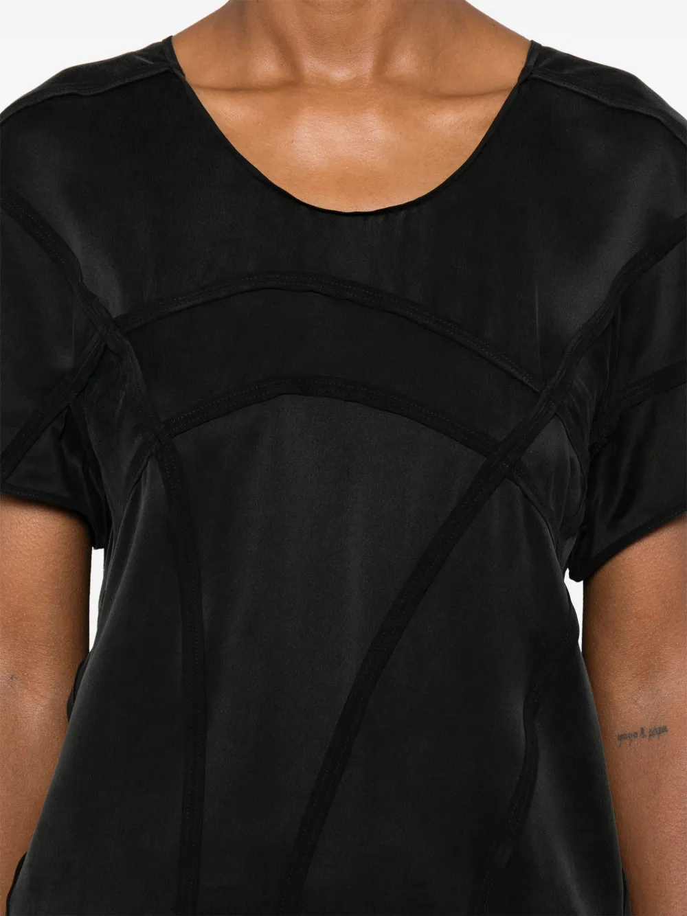 Yehuafan T-shirt Aus Seide