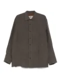 Ziggy Chen linen shirt - Grey