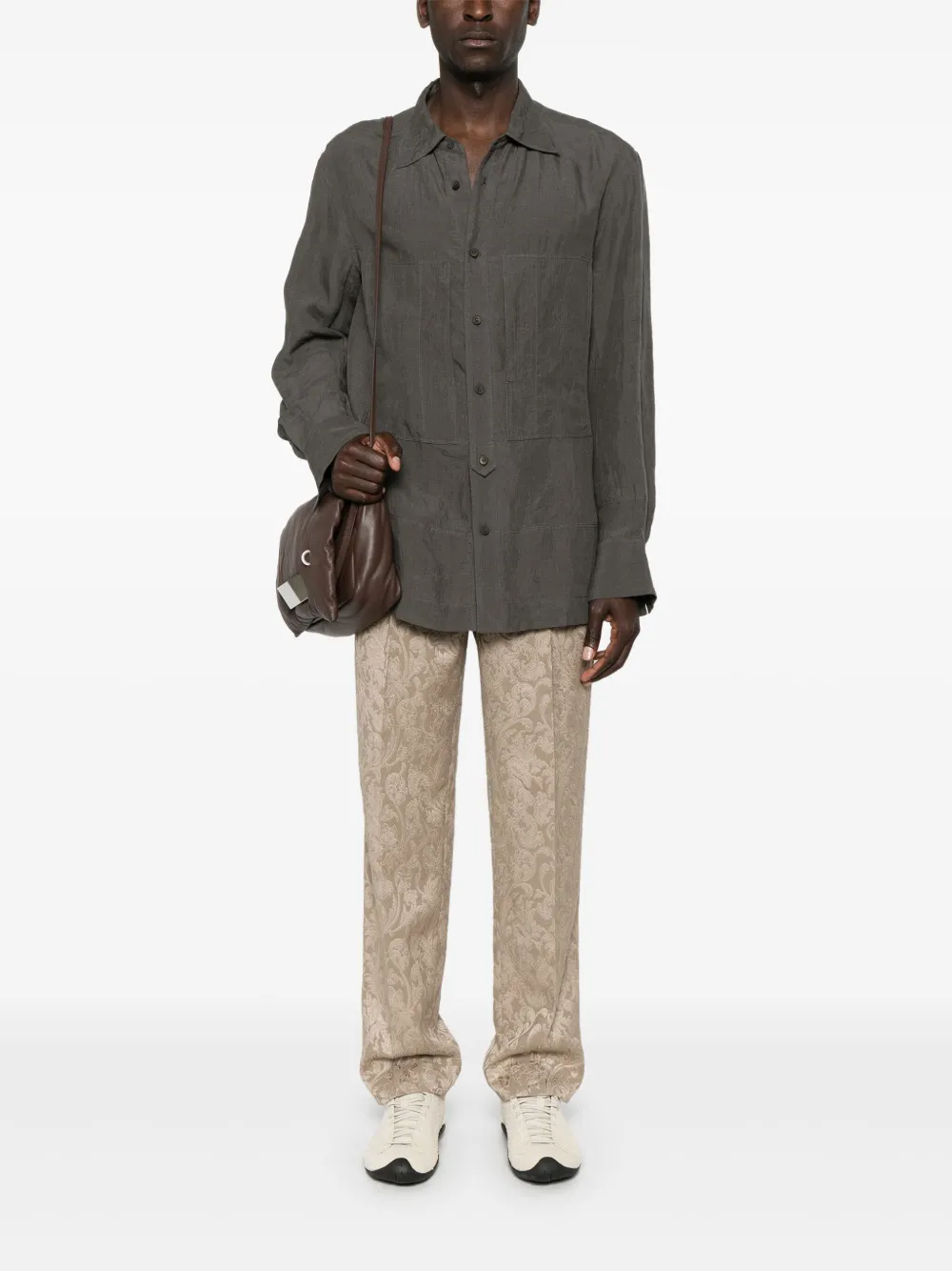 Ziggy Chen camisa de lino | Image 2