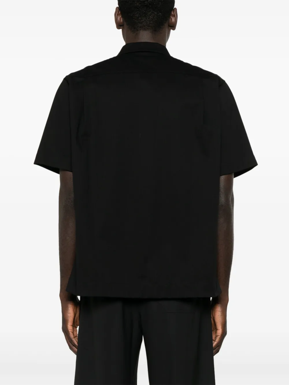 sacai Jersey overhemd Zwart
