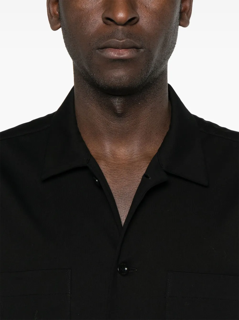 sacai Jersey overhemd Zwart