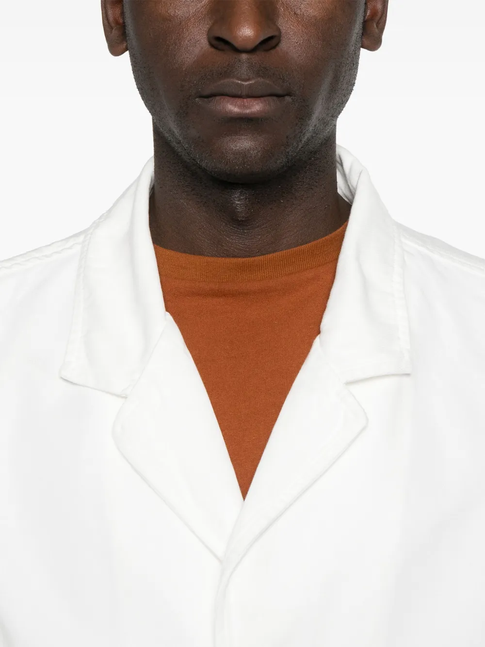 Casey Katoenen blazer Wit