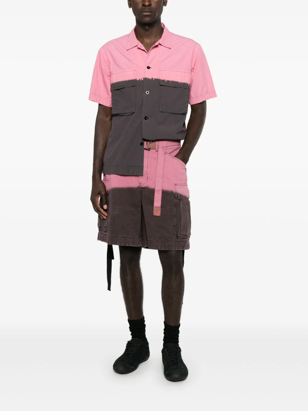 sacai Bermuda shorts Roze