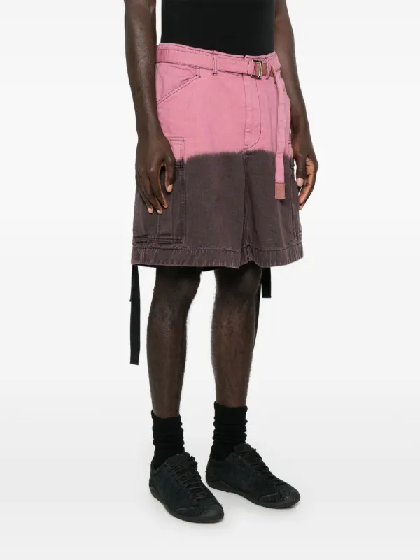 Sacai バミューダショーツ | ピンク | FARFETCH JP