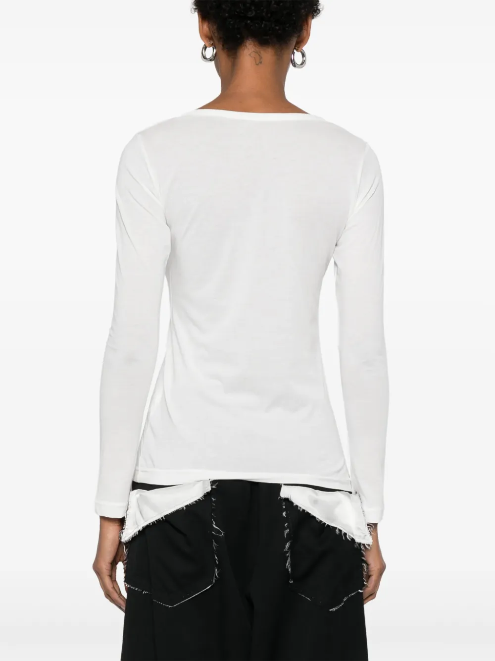 Yohji Yamamoto Airy top Wit