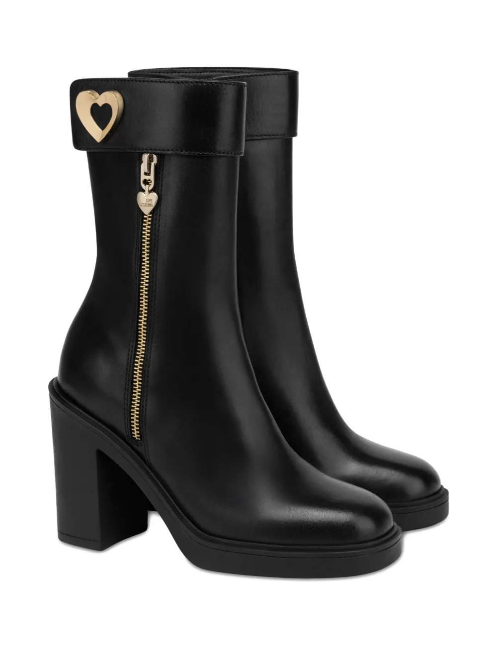 Love Moschino heeled boots Black