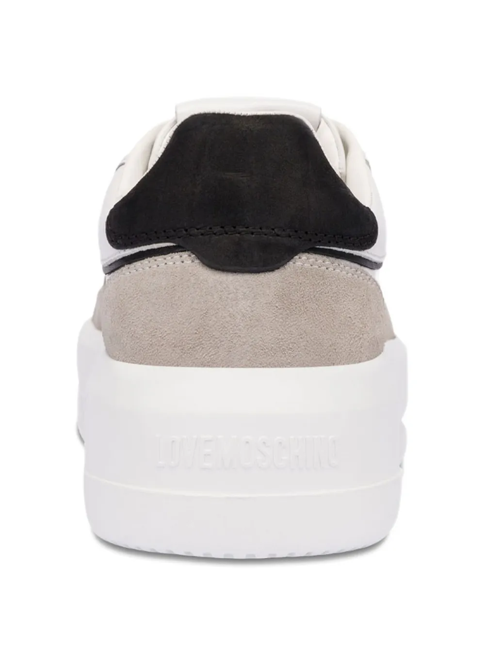 Love Moschino lace-up sneakers White