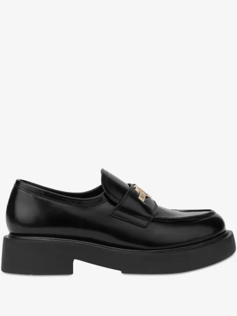 Love Moschino Mocassim com placa de logo