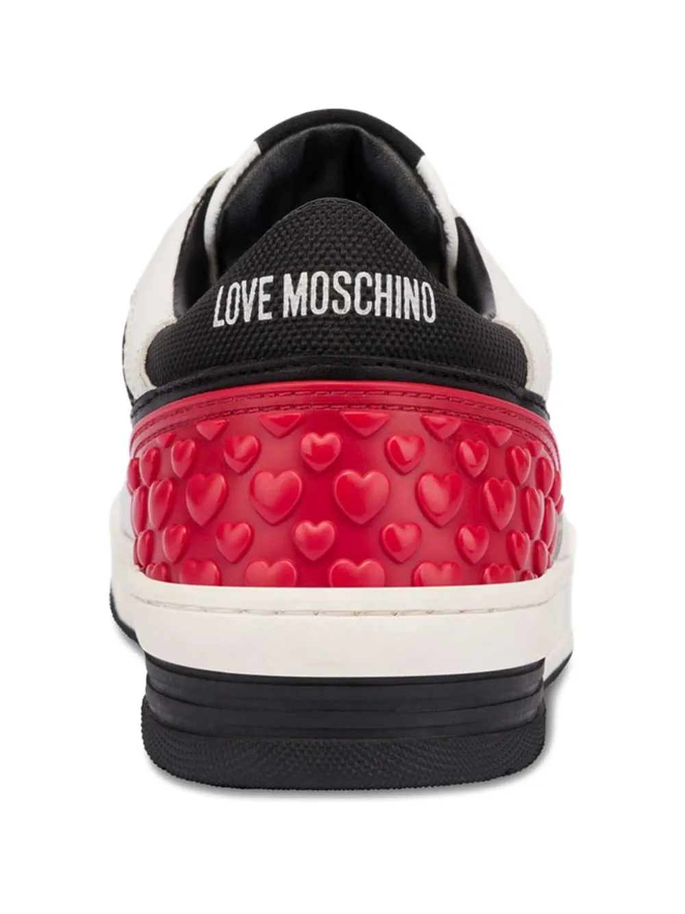 Love Moschino lace-up sneakers White