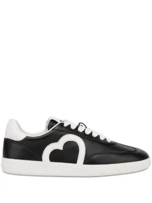 ◆Love Moschino◆ハートロゴ レースアップスニーカー ブラック ◇Love Moschino◇ハートロゴ レースアップスニーカー ブラック
