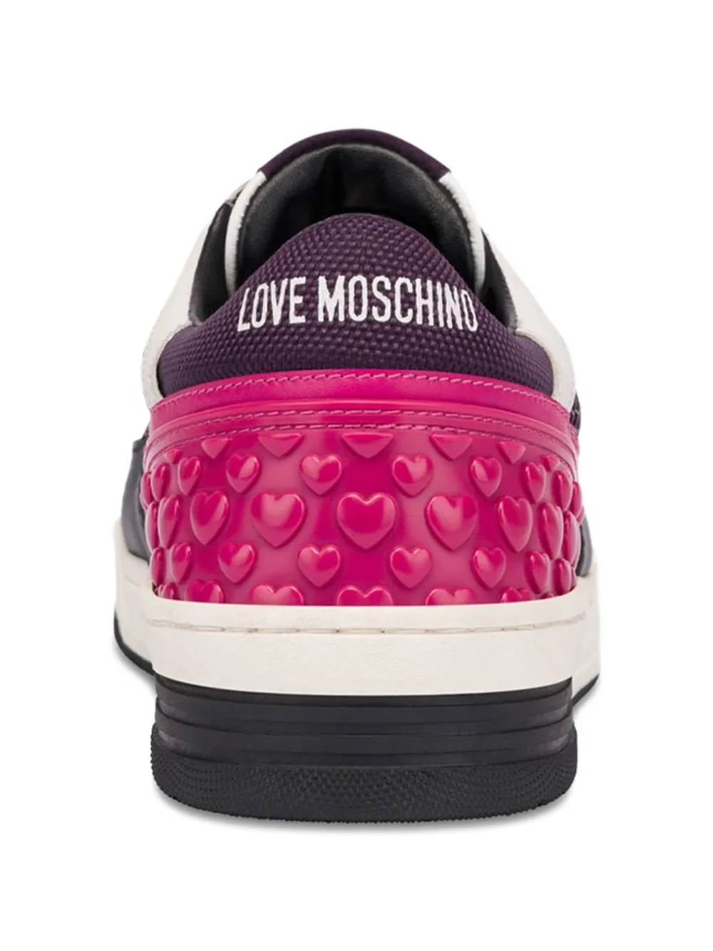 Love Moschino lace-up sneakers White