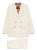 Doppiaa double-breasted suit - Neutrals