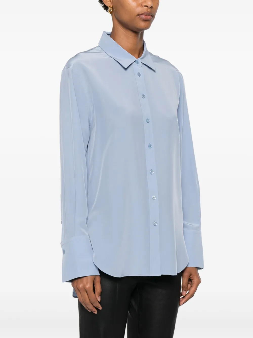 JOSEPH Zijden blouse Blauw