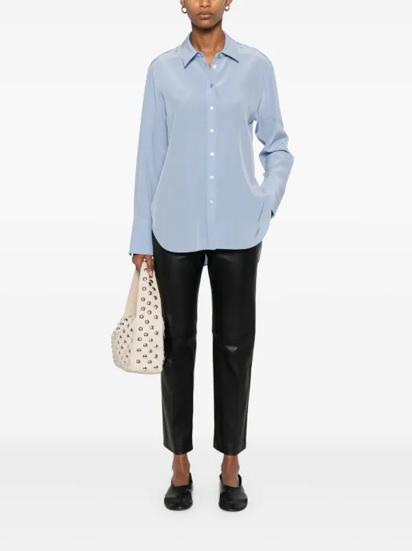 JOSEPH レザーパンツ | ブラック | FARFETCH JP