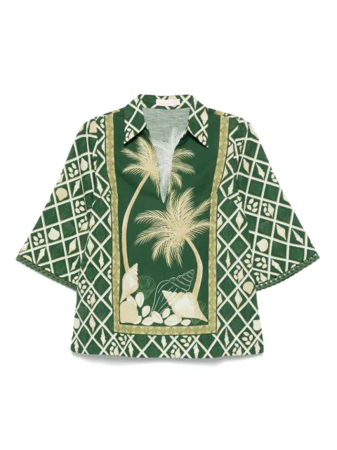 Verandah Palm tunic