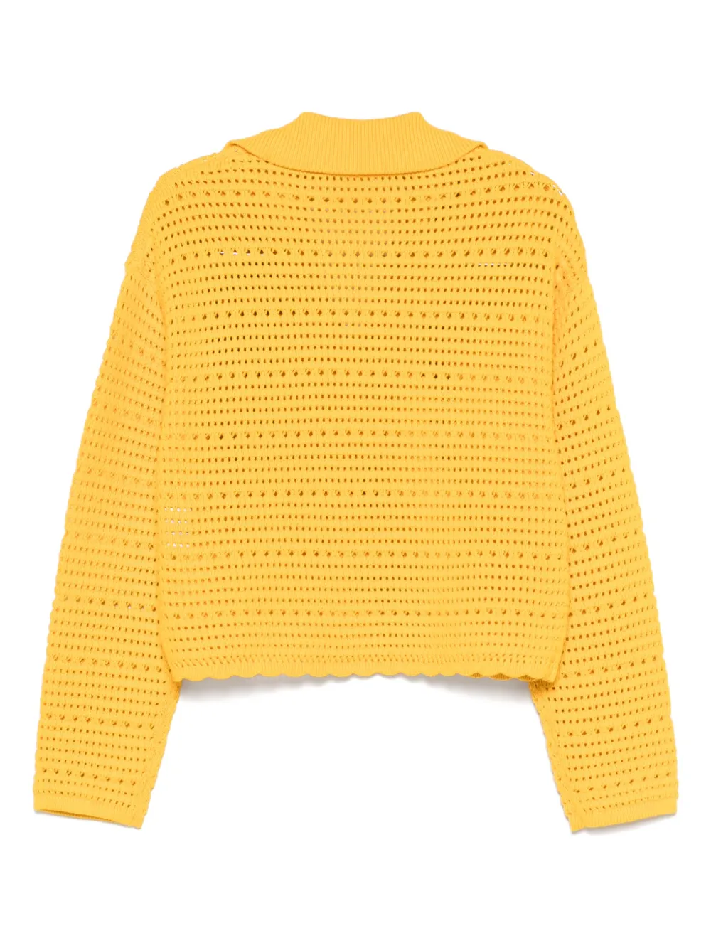 CLOSED ORGANIC COTTON POLO SWEATER 