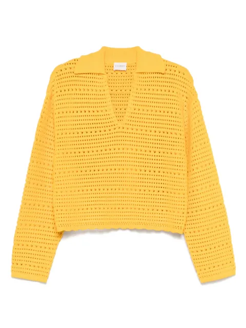 Closed organic cotton polo sweater 