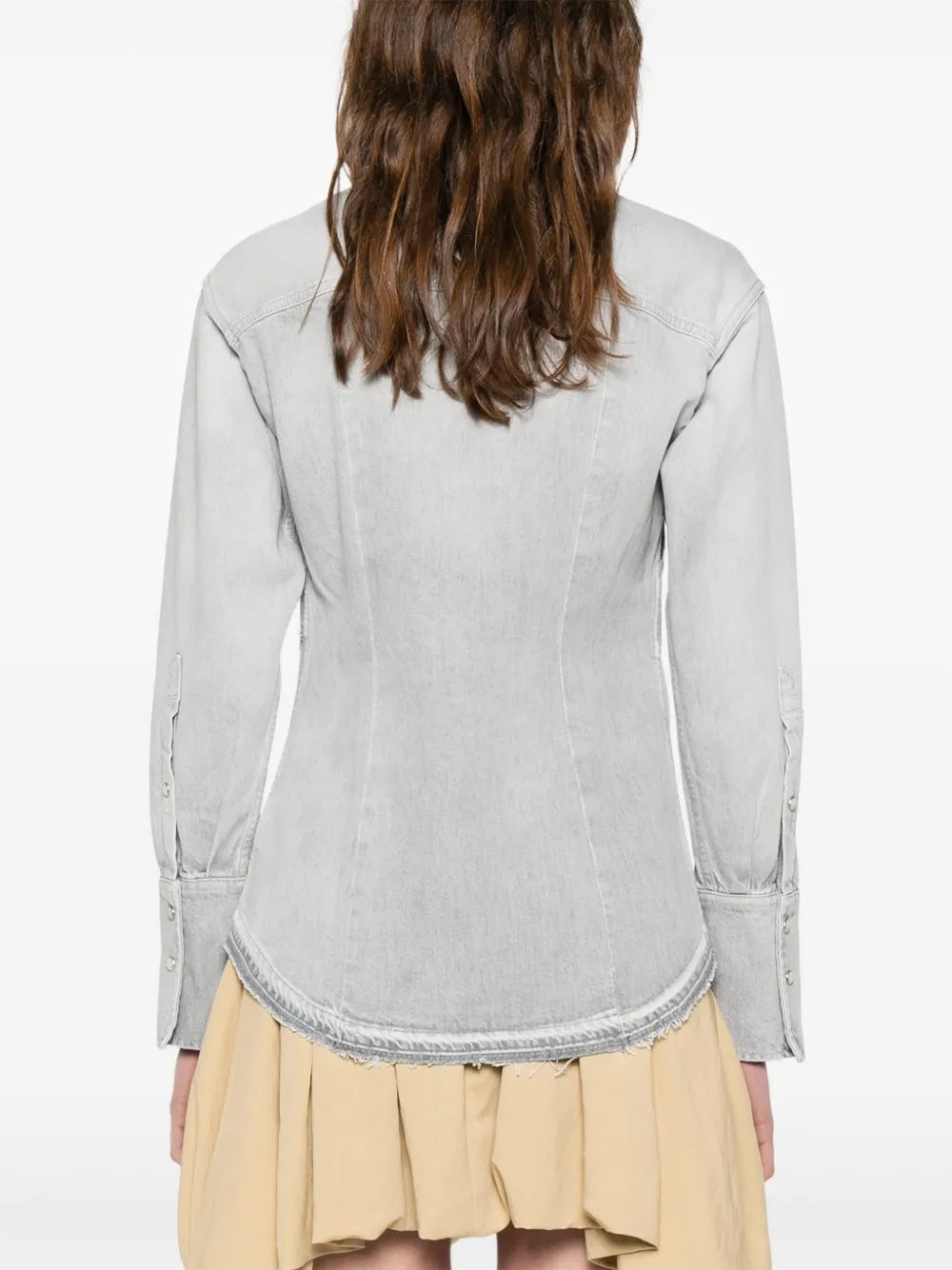Closed Denim blouse Grijs