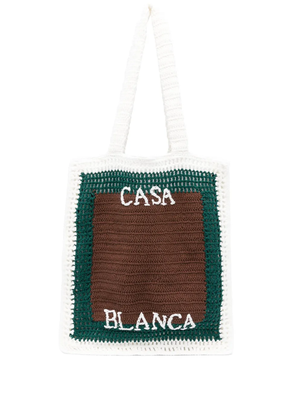 Casablanca Tennis Crochet Tote Bag
