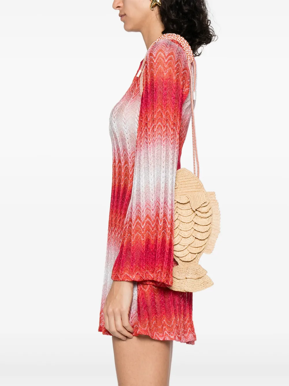ALEMAIS Horizon Fish clutch - Beige