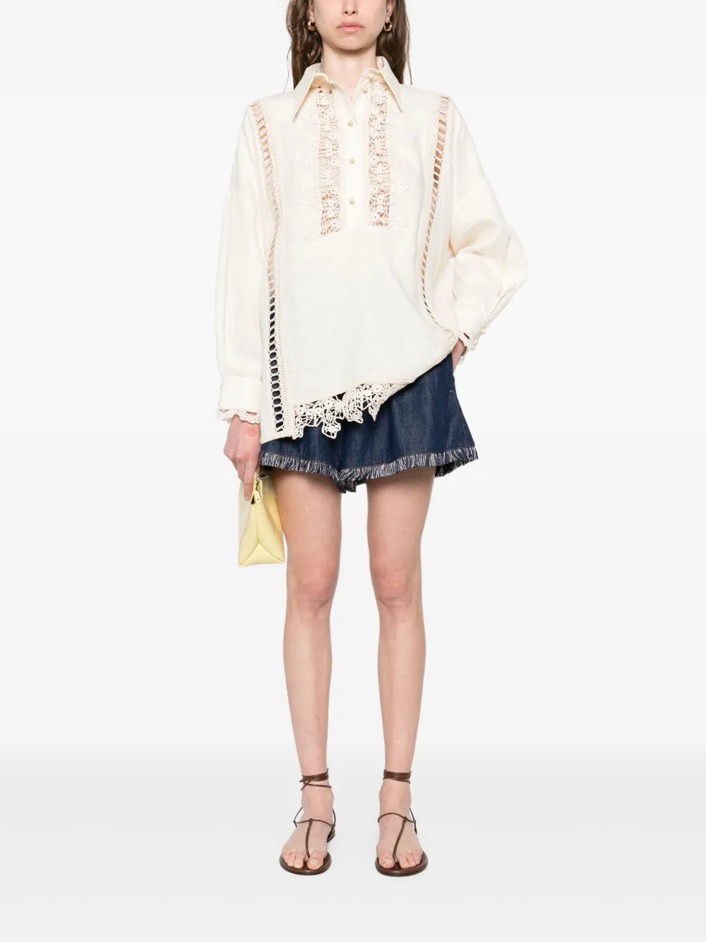 ZIMMERMANN Illuminate blouse - Beige