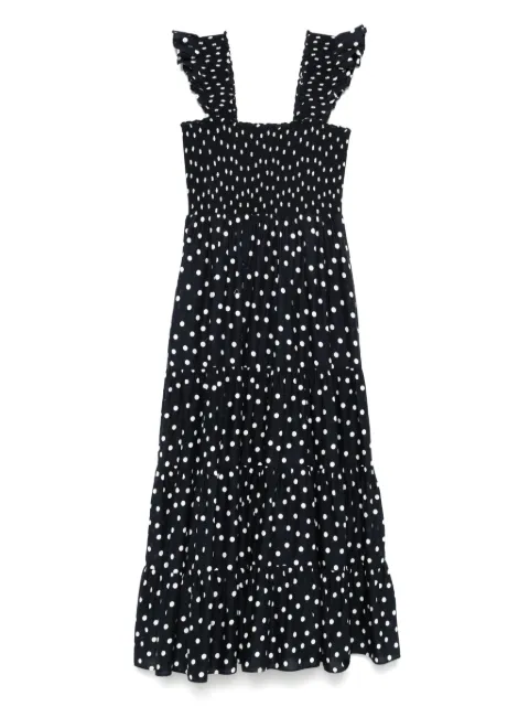 Rixo Midikleid aus Baumwolle