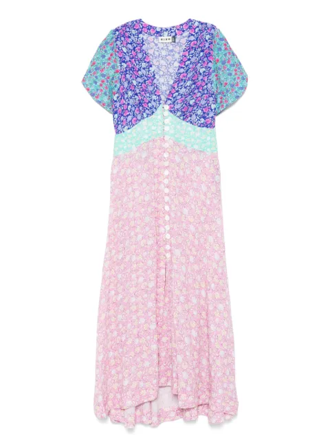 Rixo floral-print midi dress