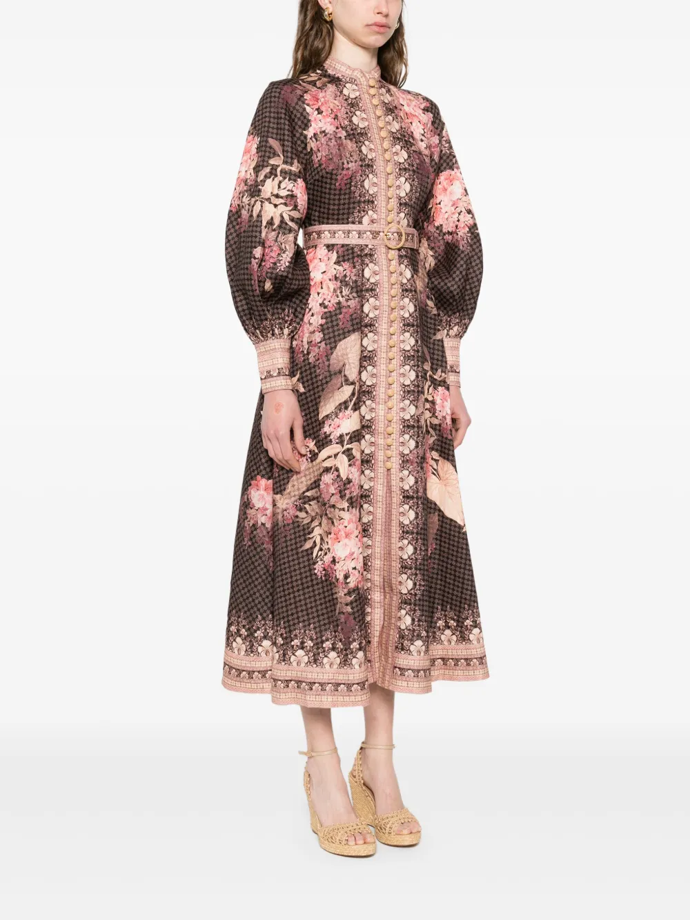 Shop Zimmermann Linen Dress