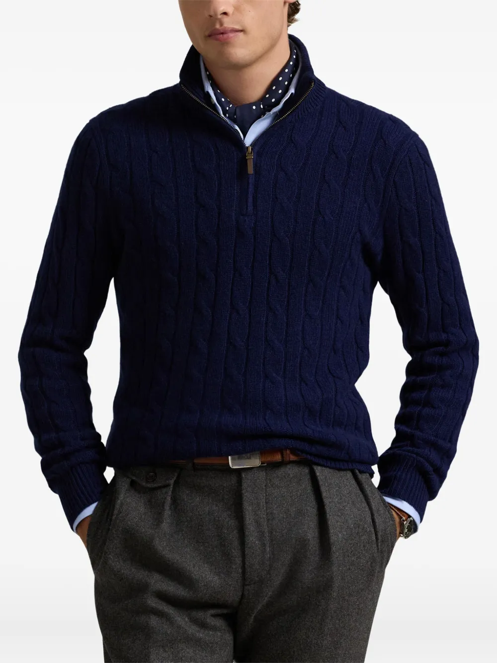 Polo Ralph Lauren Kasjmier trui Blauw