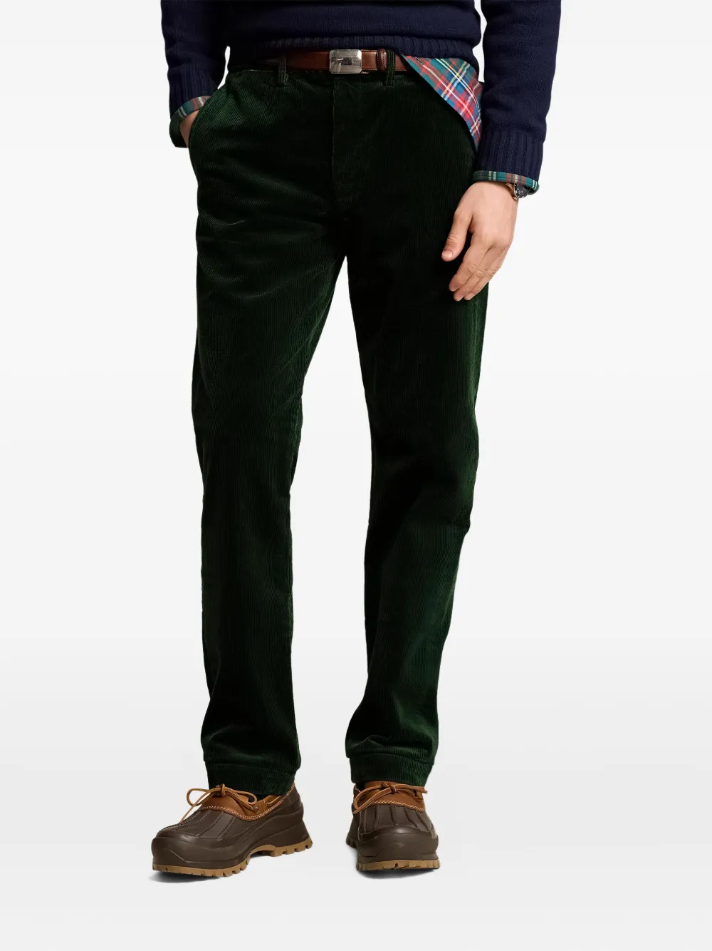 Polo Ralph Lauren Ribfluwelen broek Groen