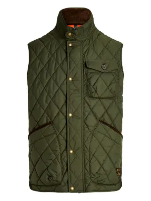 Polo Ralph Lauren Quilted Sleeveless Vest | Neutrals | FARFETCH RO