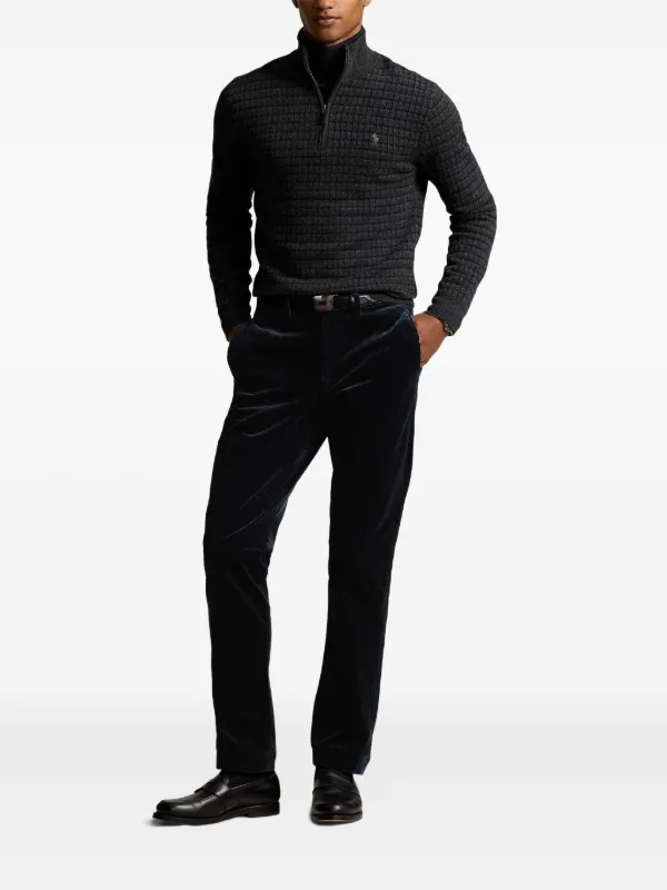 Polo by Ralph Lauren ブラック コーデュロイ　チノパン Polo Ralph Lauren コーデュロイ パンツ | ブラック | FARFETCH JP