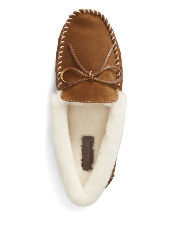Polo Ralph Lauren Yarmond Slippers | Brown | FARFETCH MY display picture 1
