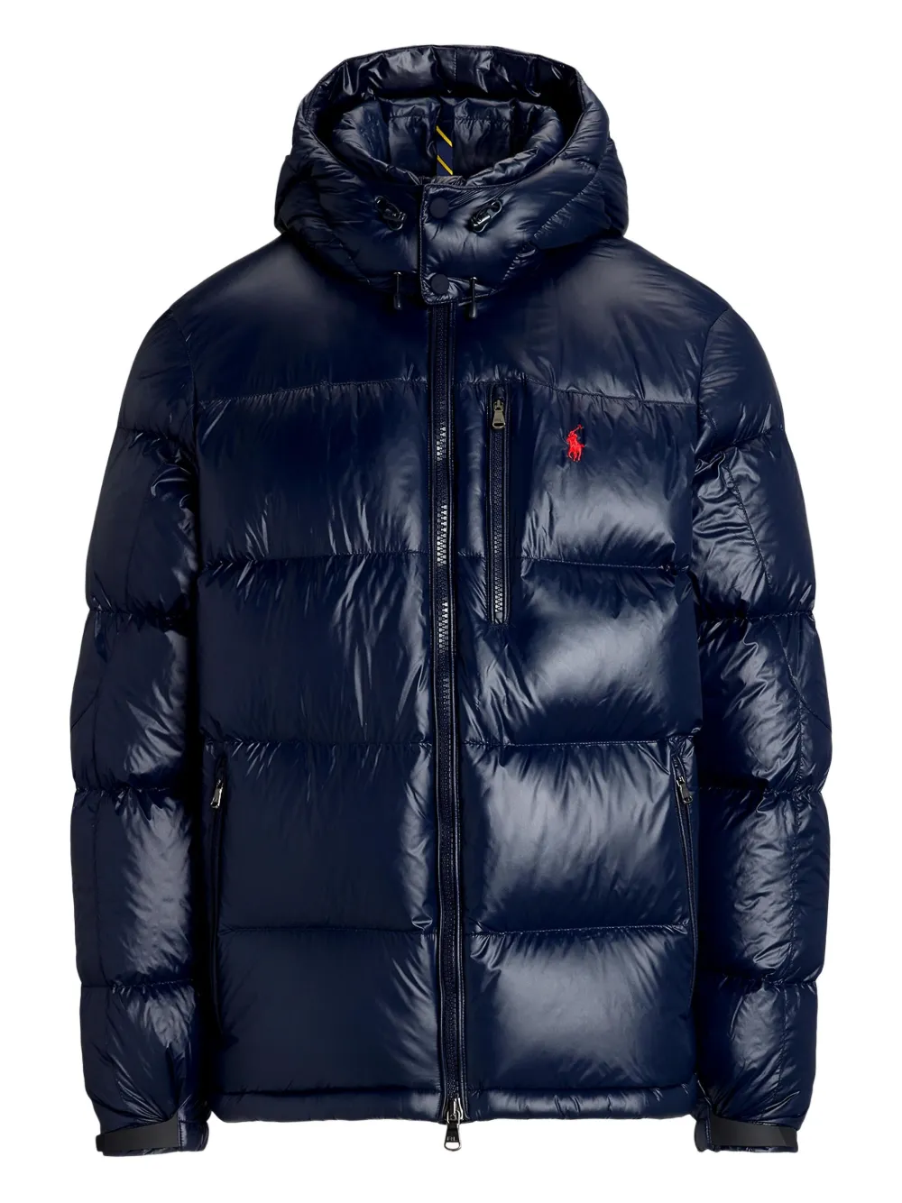 Polo Ralph Lauren フーデッド パデッドジャケット - ブルー Polo Ralph Lauren フーデッド パデッドジャケット - ブルー