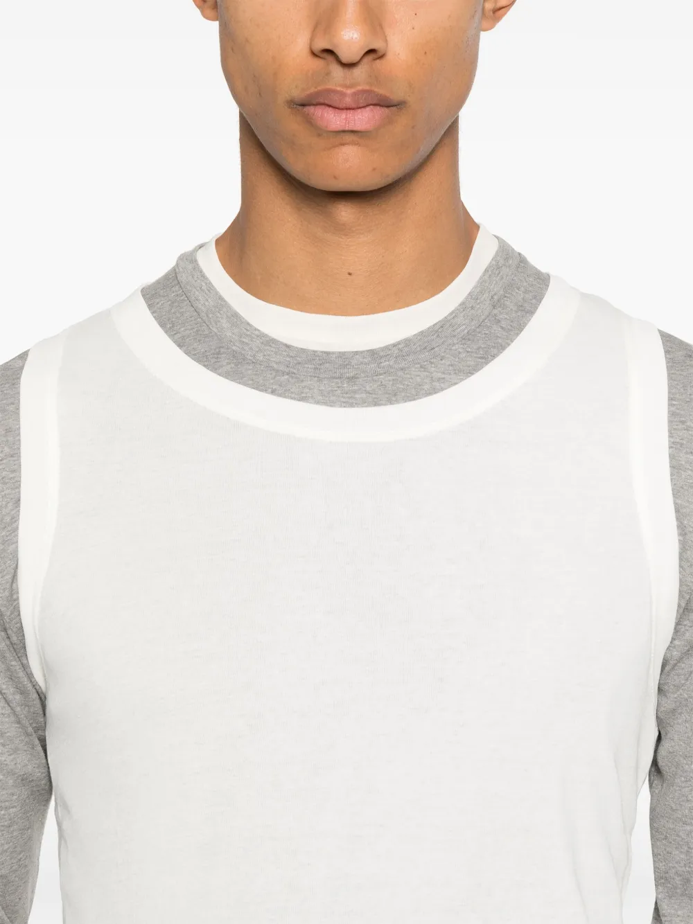 JIL SANDER+ Katoenen T-shirt Grijs
