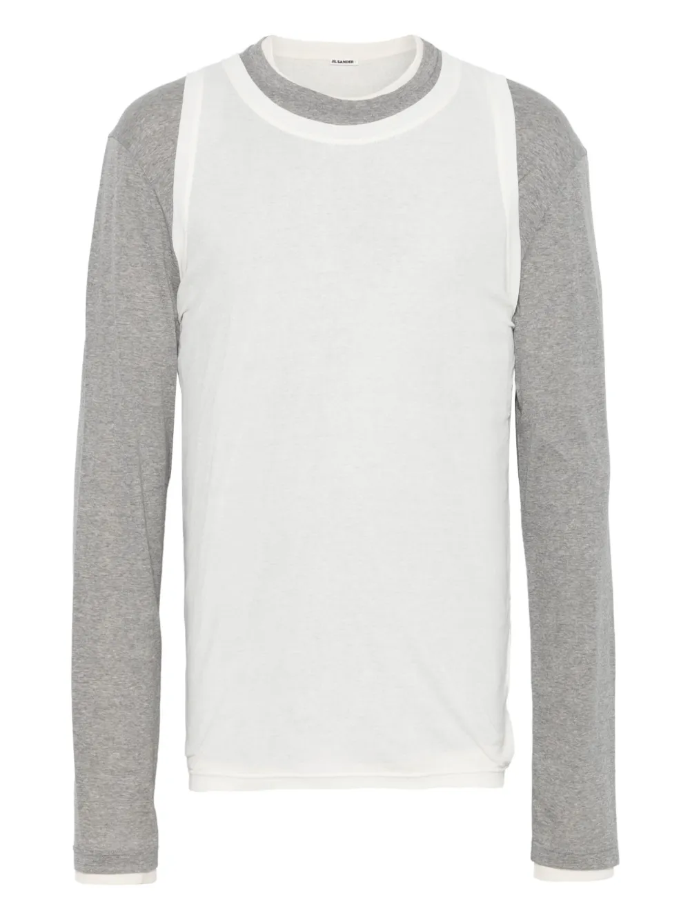JIL SANDER+ playera de algodón | gris | Image 1