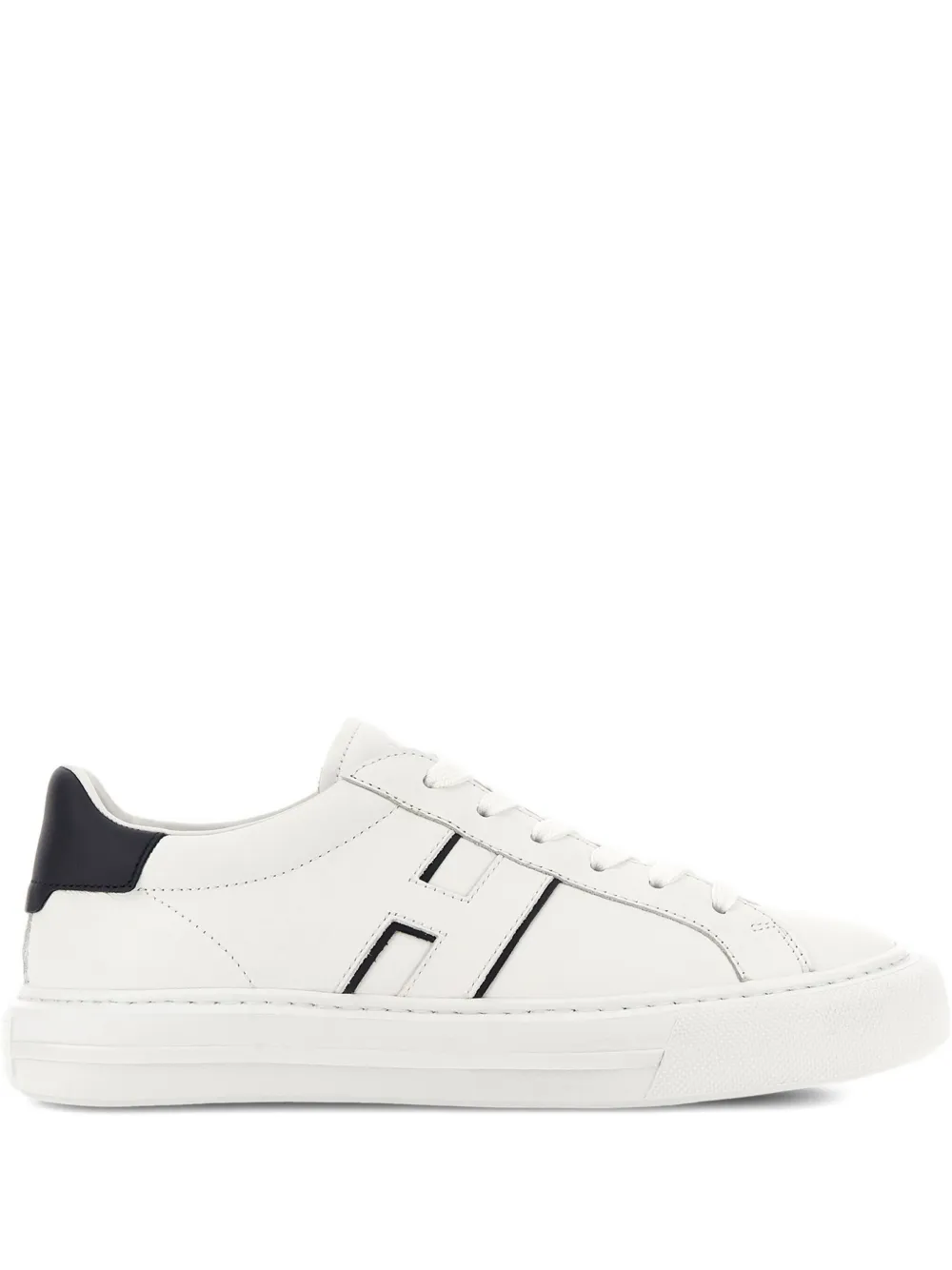 Hogan H691 logo-embellished leather sneakers White