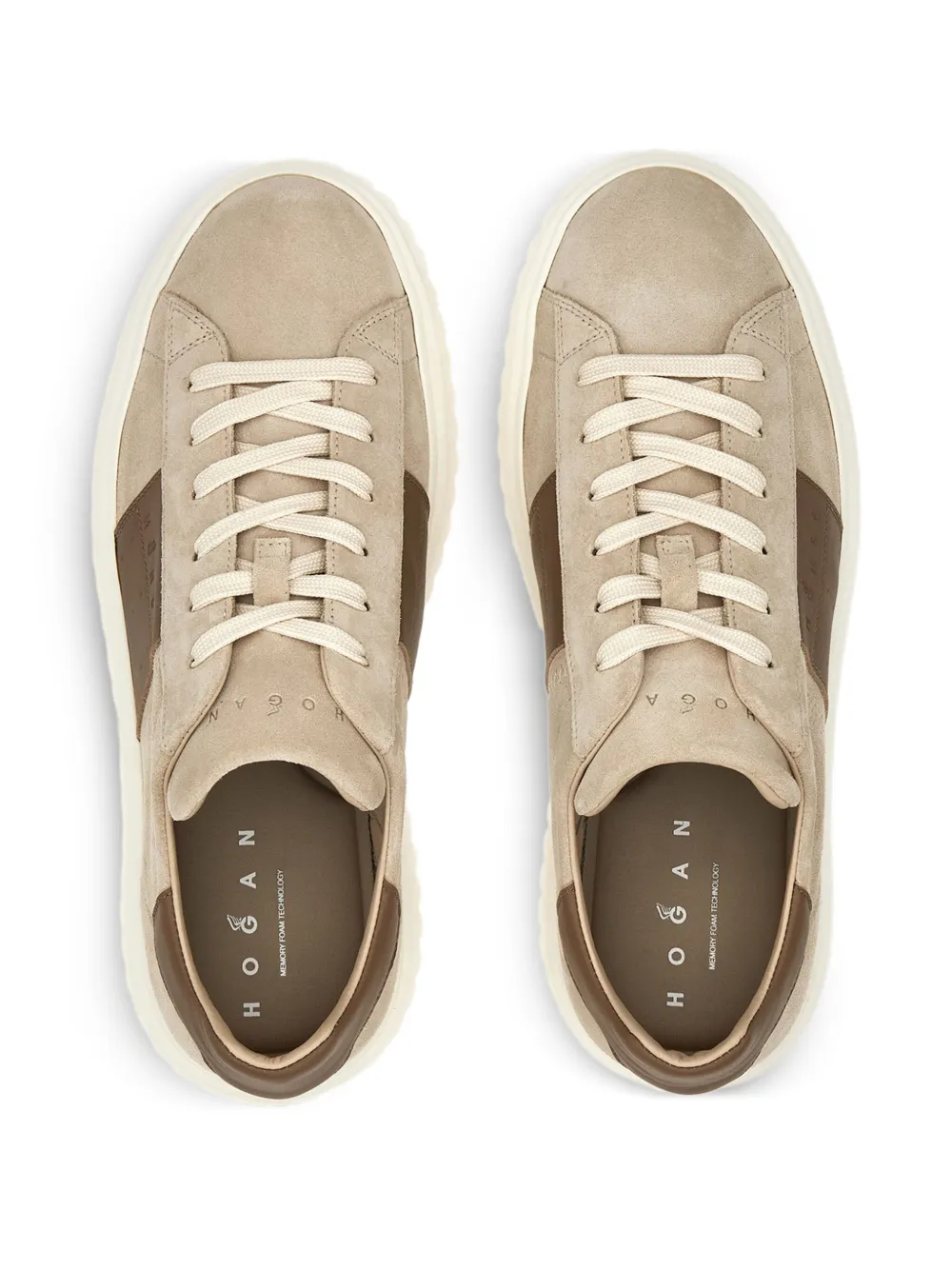 Hogan H-Stripes sneakers Beige