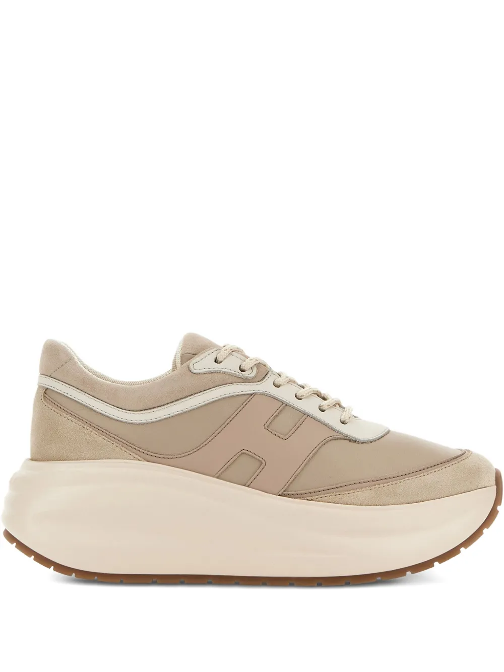 Hogan H696 chunky Runner sneakers Beige