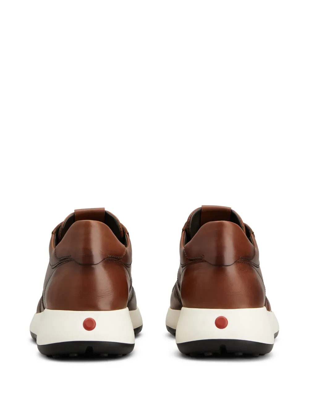 Tod's Leather Sneakers In Brown