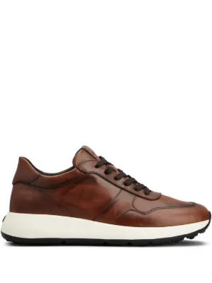 Tod's logo-debossed Leather Sneakers | Brown | FARFETCH ZA