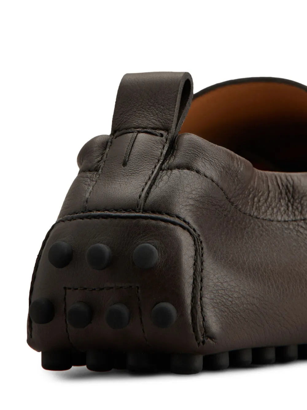 Tod's leather loafers Brown