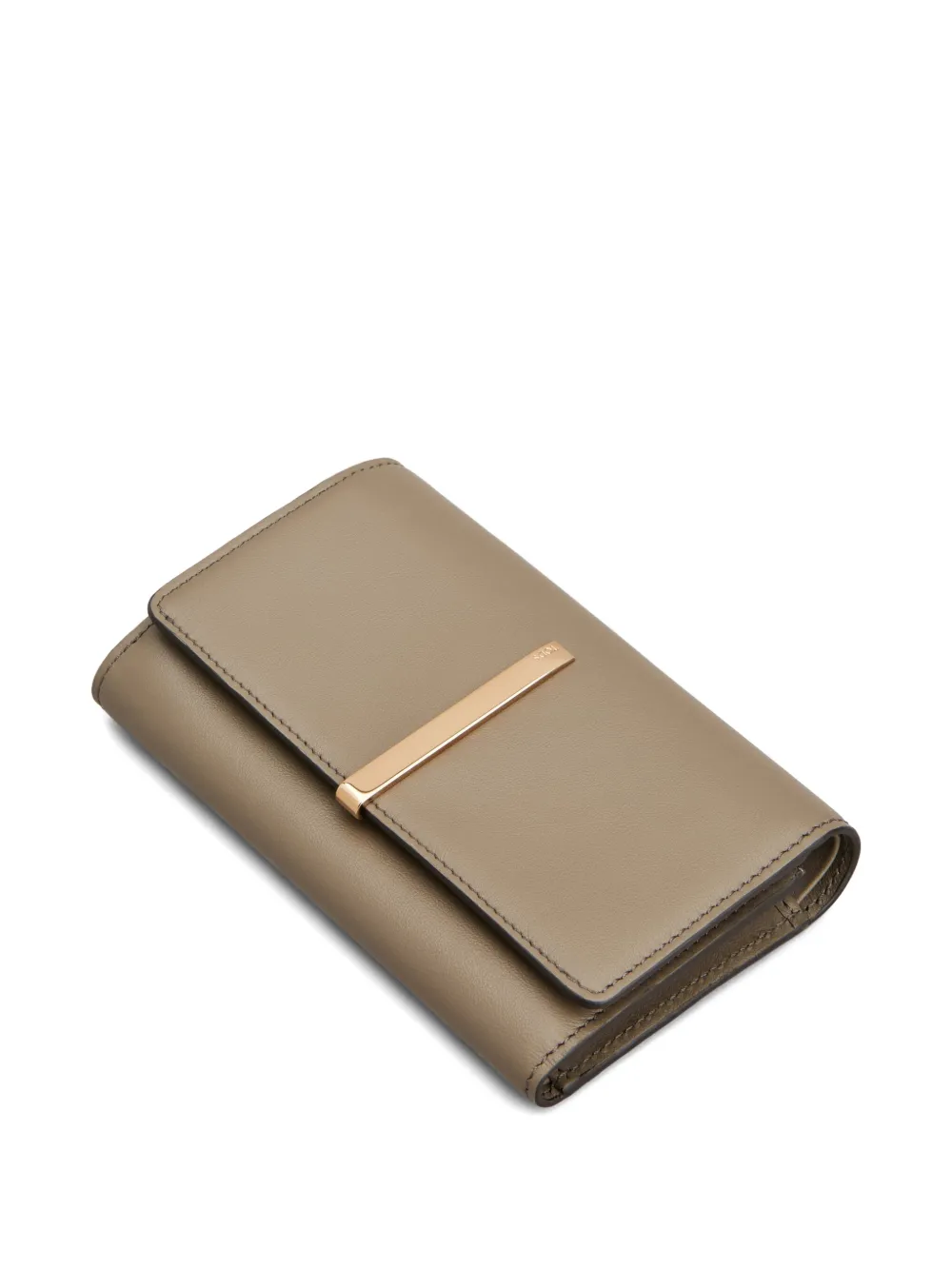 Tod's Portemonnee met metallic-effect Bruin